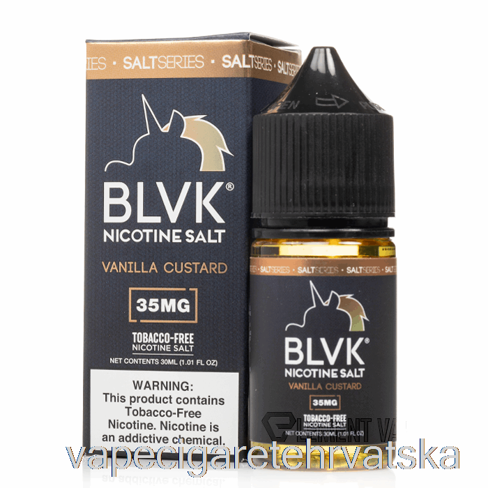 Vape Cigarete Vanilija Krema Sol - Blvk - 30ml 35mg